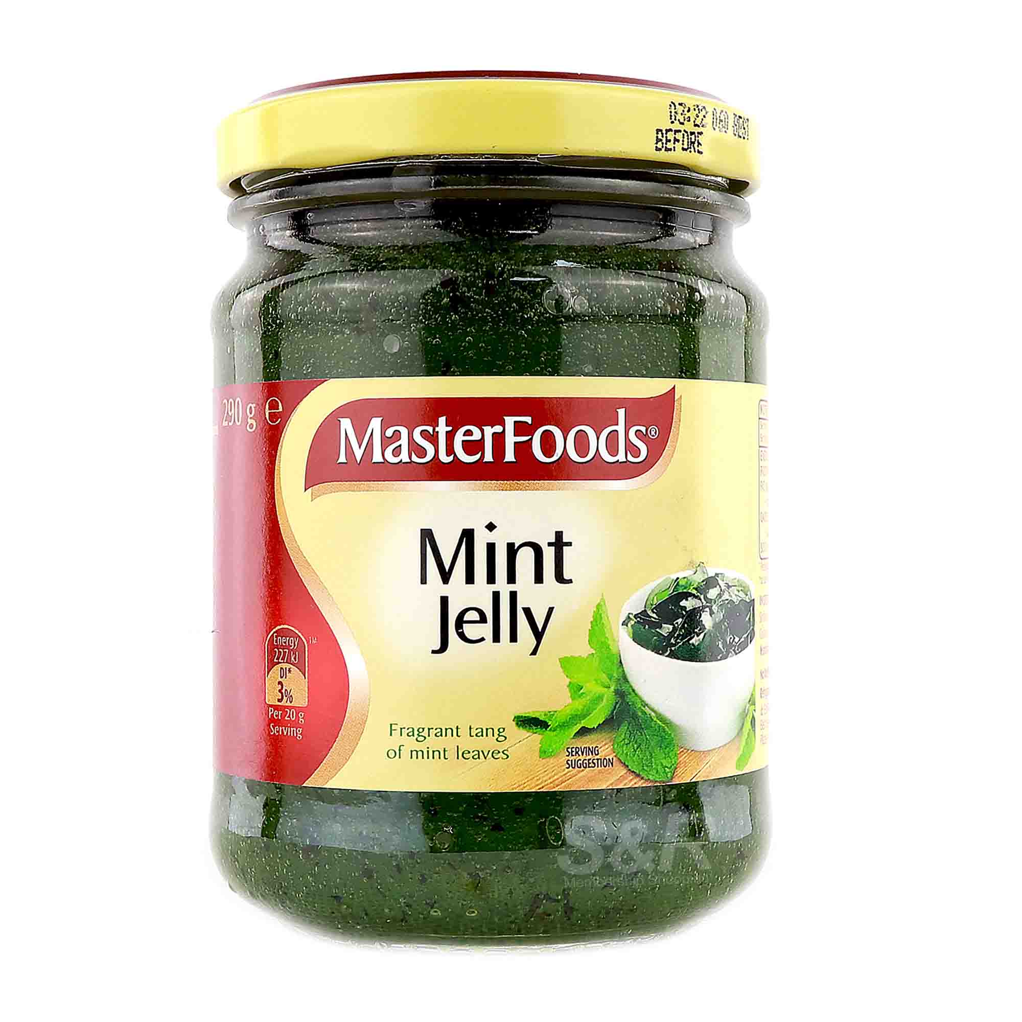 Masterfoods Mint Jelly Sauce 290g